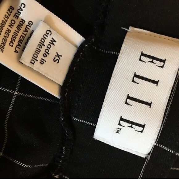 ELLE BLACK BODYCON SKIRT  - Picture 6 of 6